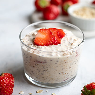 Strawberry Overnight Oats Strawberry Overnight Oats