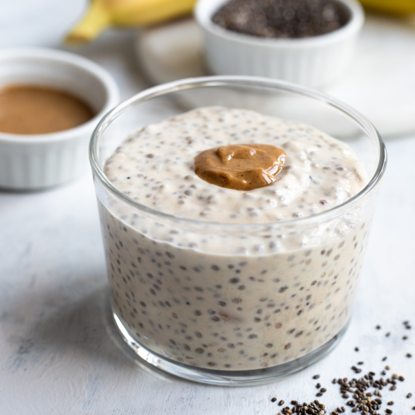 Peanut Butter and Banana Chia Pudding Peanut Butter and Banana Chia Pudding