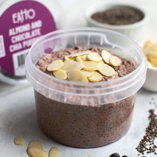 Almond and Chocolate Chia Pudding Almond and Chocolate Chia Pudding