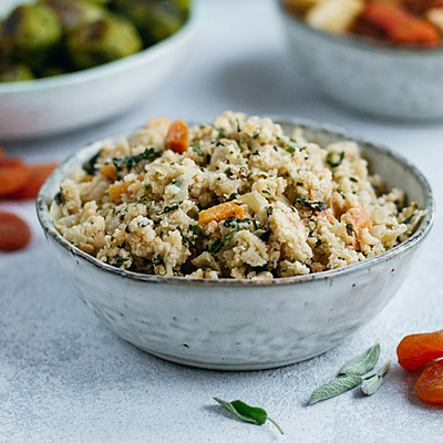 Apricot and Sage Stuffing - Serves 2 Apricot and Sage Stuffing - Serves 2