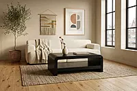 Nord Coffee Table 130 Caviar