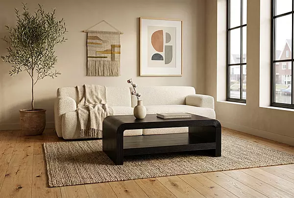 Nord Coffee Table 130 Caviar