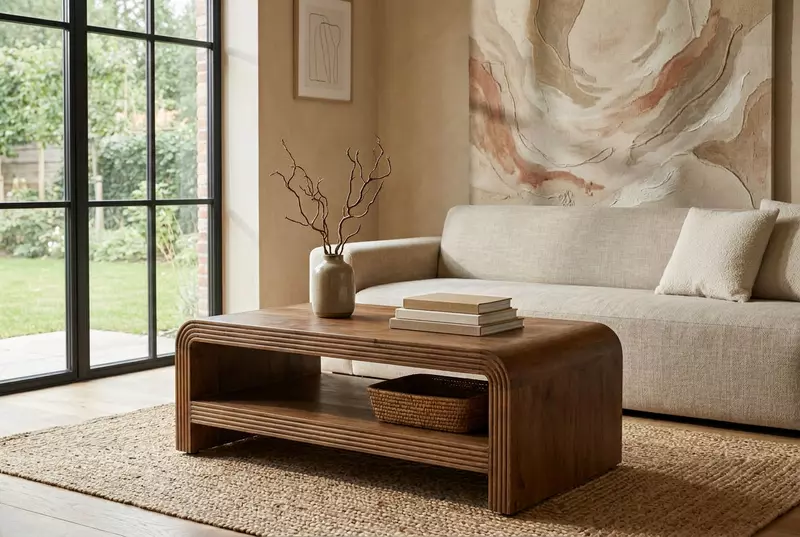 Nord Coffee Table 130 Walnut