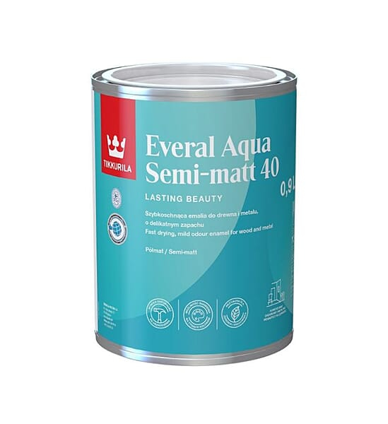 Everal Aqua Semi Matt [40] 1 LTR CAN Base A
