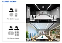 CMA100 AI Ceiling Microphone Array