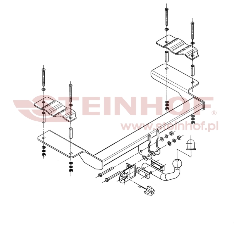 Fiat Croma Estate Tow Bar (2005-2011) F-056