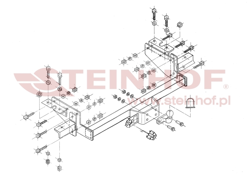 Fiat Ducato Box Van Tow Bar (1994-2006) F-062