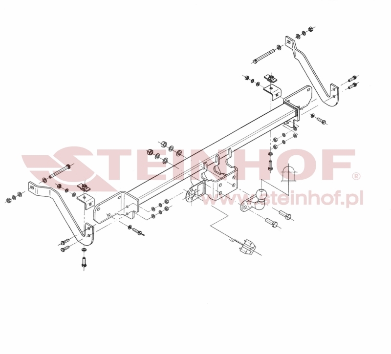 Fiat Ducato Van, Minibus
(Incl. L4/XL) Tow Bar (2006-®) F-064