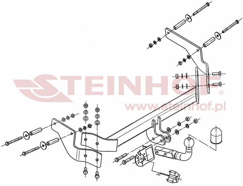 Fiat Fiorino All Models Tow Bar (2008-®) F-072