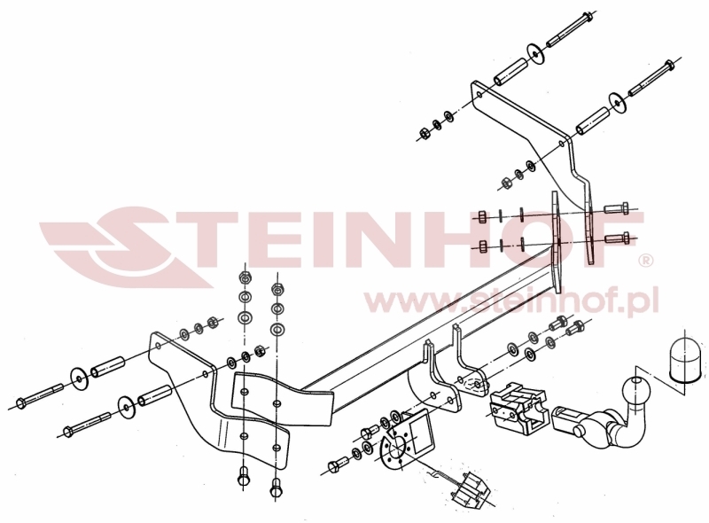 Fiat Fiorino All Models Tow Bar (2008-®) F-073