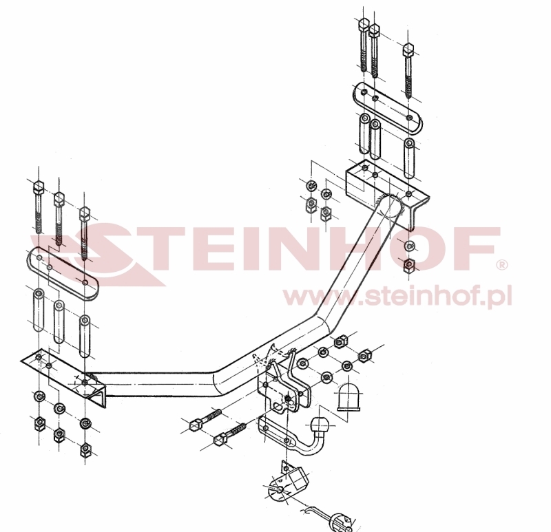 Fiat Multipla Tow Bar (1998-2010) F-110