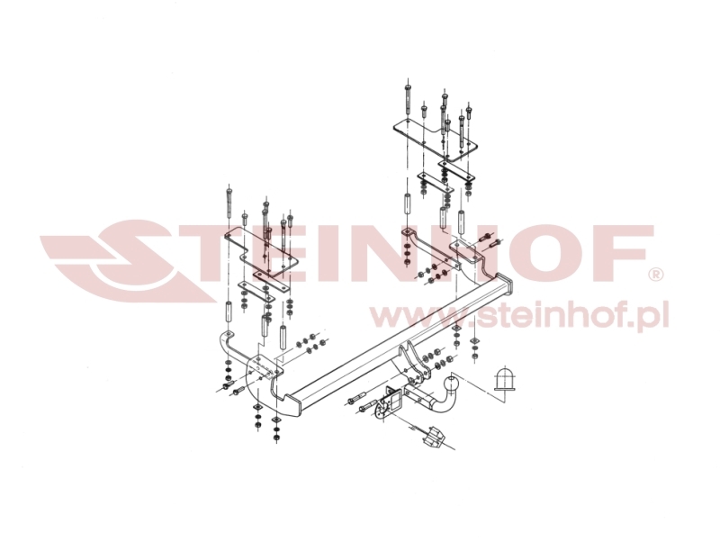 Suzuki SX4 5D 2WD/4WD Tow Bar (2006-2013) F-143