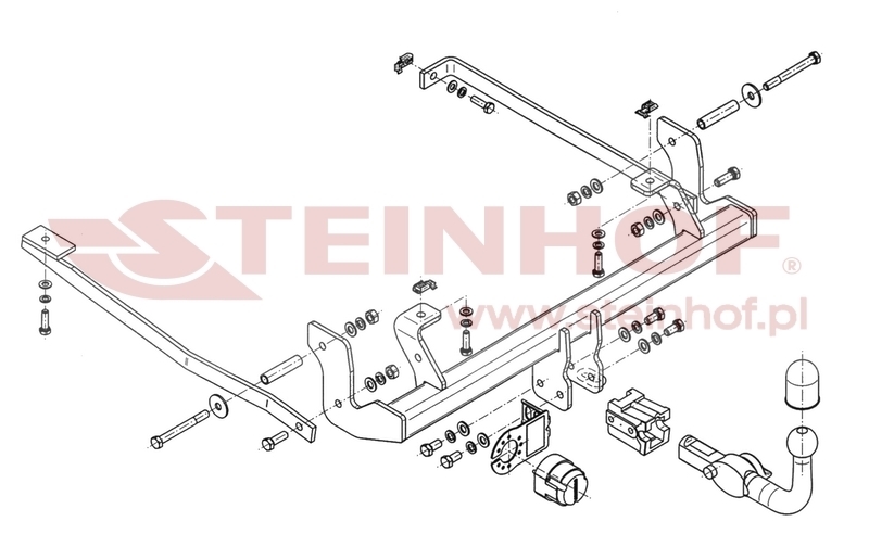 Lancia Phedra Tow Bar (2002-2005) F-146