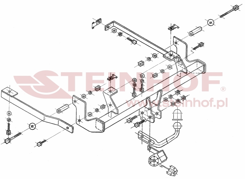 Lancia Phedra Tow Bar (2002-2005) F-147
