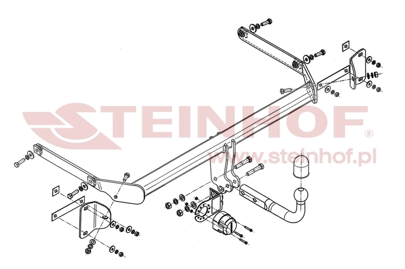 Ford B-Max Tow Bar (2012-2017) F-201