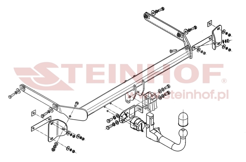 Ford B-Max Tow Bar (2012-2017) F-202