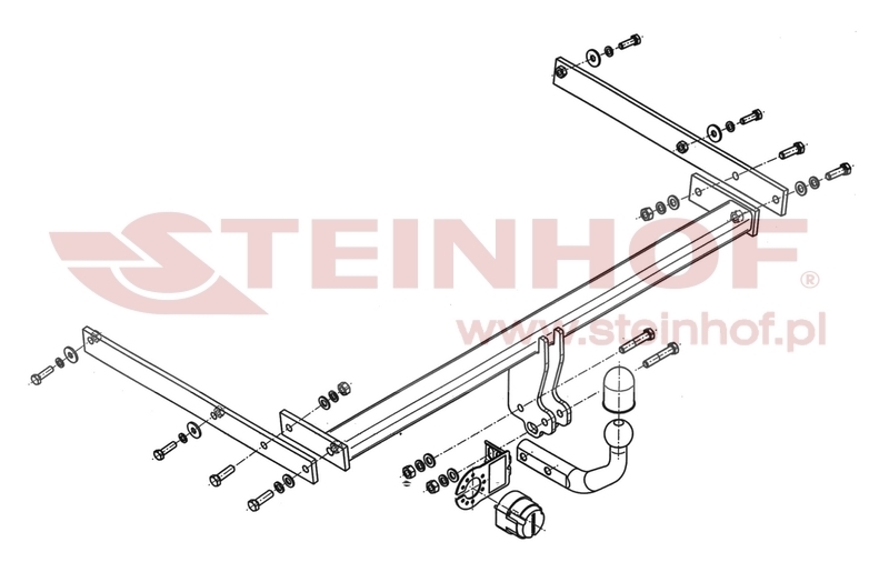 Ford Grand C-Max Tow Bar (2010-2019) F-205