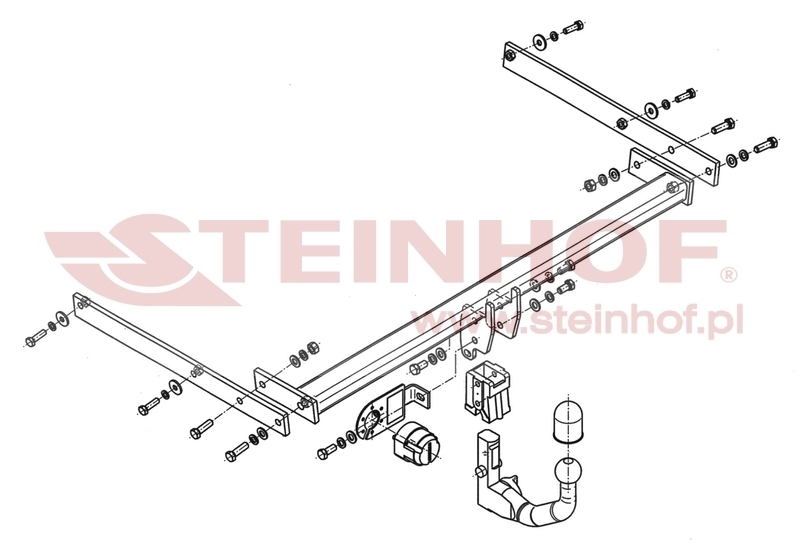 Ford Grand C-Max Tow Bar (2010-2019) F-206