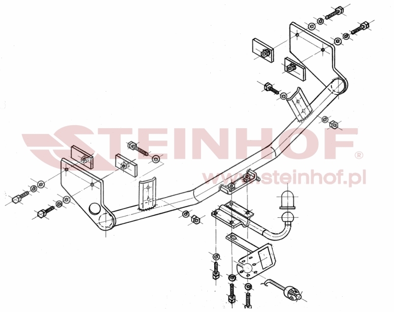 Ford Focus Estate Tow Bar (1998-2004) F-227/1