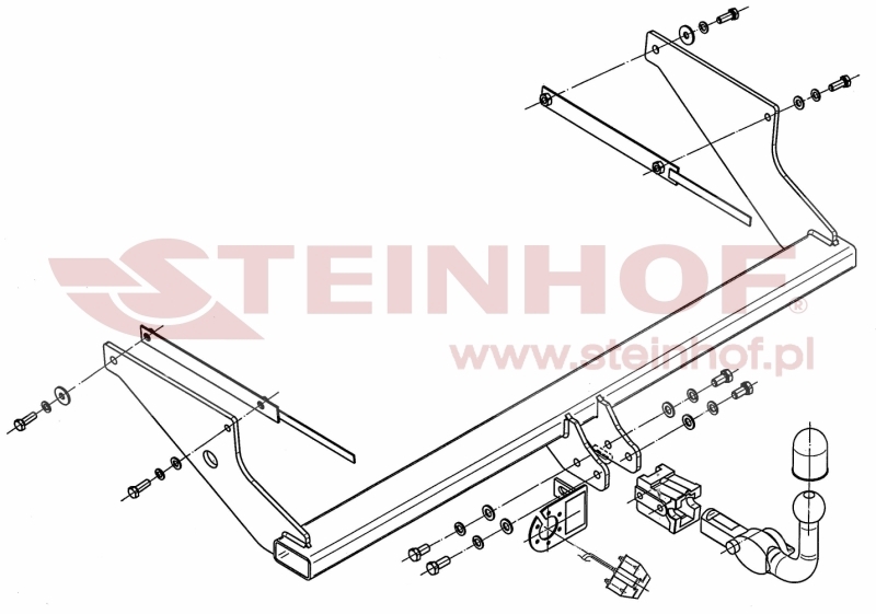 Ford Focus II Estate Tow Bar (2005-2011) F-239