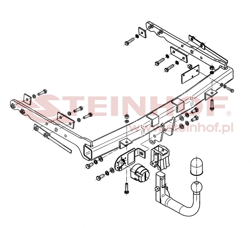 Ford Galaxy Tow Bar (2006-2015) F-246