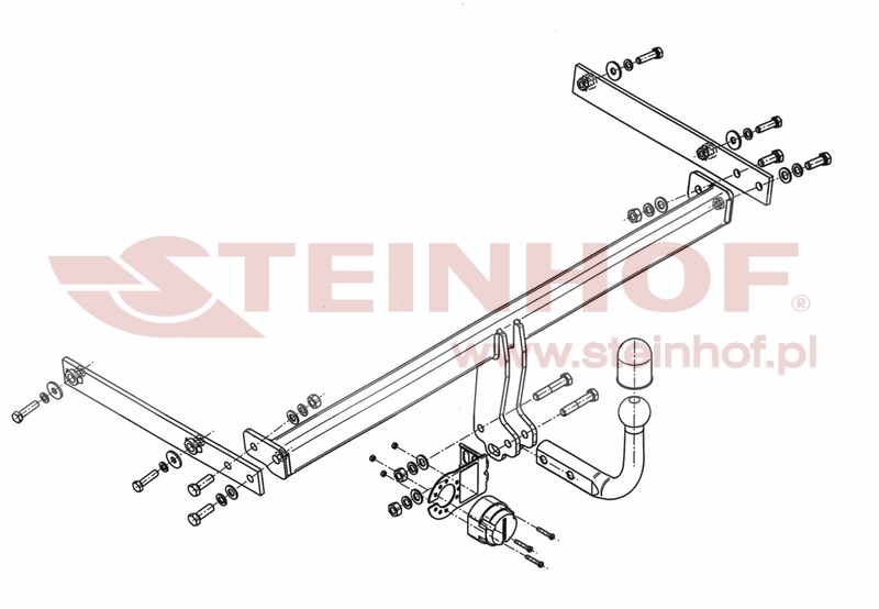 Ford Fiesta 3/5D Tow Bar (2008-2017) F-247