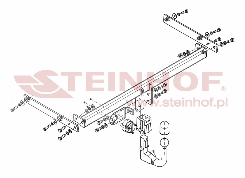 Ford Fiesta 3/5D Tow Bar (2008-2017) F-248