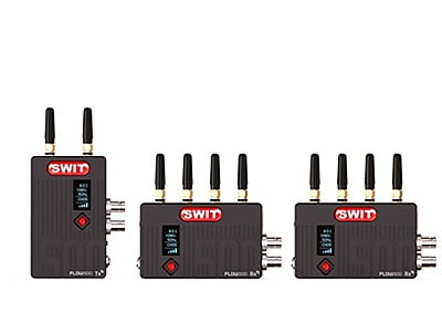 FLOW500 Tx+2Rx | 500feet(150m) new generation Wireless FHD Video 1 Transmitter with 2 Receviers, Super Anti-interference, No-delay FLOW500 Tx+2Rx | 500feet(150m) new generation Wireless FHD Video 1 Transmitter with 2 Receviers, Super Anti-interference, No-delay
