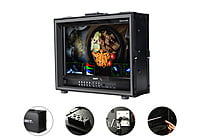 FM-215HDR | 21.5" professional FHD Filed Monitor with flight case and 12G-SDI 4K QLED High-bright HDR 100%DCI-P3 Zero-Delay and optional auto-Calibration