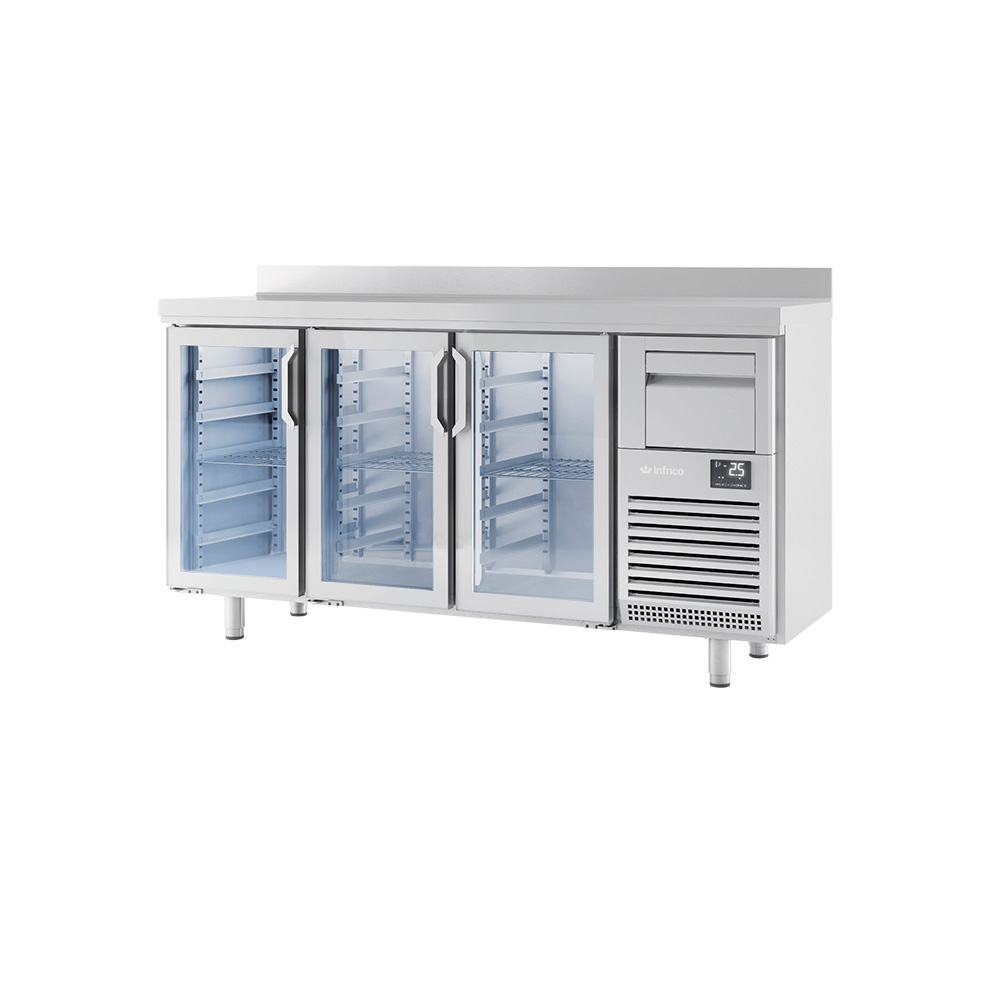 Frente mostrador con puerta de cristal FMPP 2000 CR