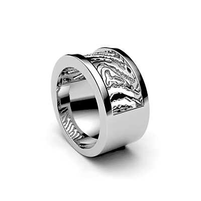 Royolz vingerafdruk ring