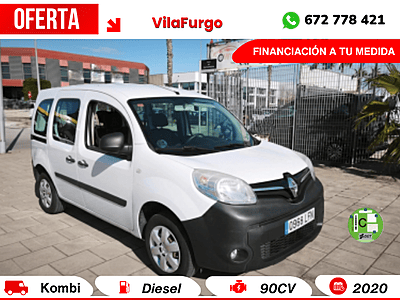 RENAULT KANGOO MIXTA 5 PLAZAS 1.5 90 CV RENAULT KANGOO MIXTA 5 PLAZAS 1.5 90 CV