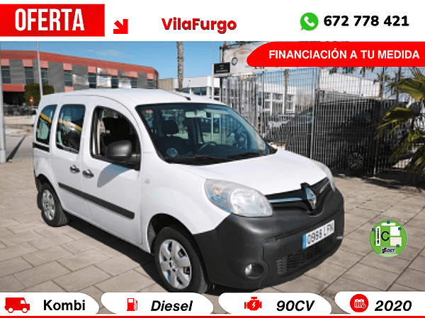 RENAULT KANGOO MIXTA 5 PLAZAS 1.5 90 CV