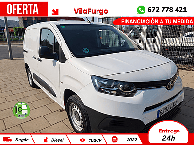 TOYOTA PROACE CITY FURGÓN 1.5 102 CV TOYOTA PROACE CITY FURGÓN 1.5 102 CV