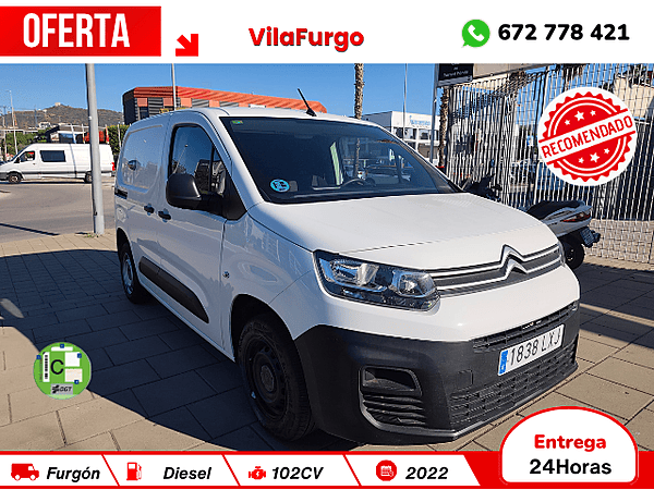 CITROEN BERLINGO FURGÓN 1.5 102 CV