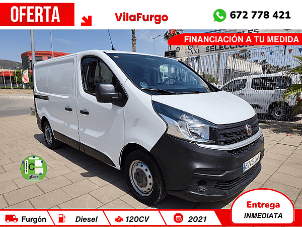 FIAT TALENTO FURGÓN 3 PLAZAS 2.0 120 CV FIAT TALENTO FURGÓN 3 PLAZAS 2.0 120 CV