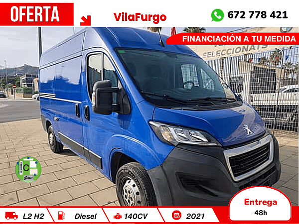 PEUGEOT BOXER FURGON L2 H2 2.2 140 CV