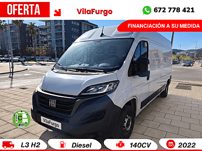 FIAT DUCATO FURGÓN L3 H2 2.2 140 CV FIAT DUCATO FURGÓN L3 H2 2.2 140 CV