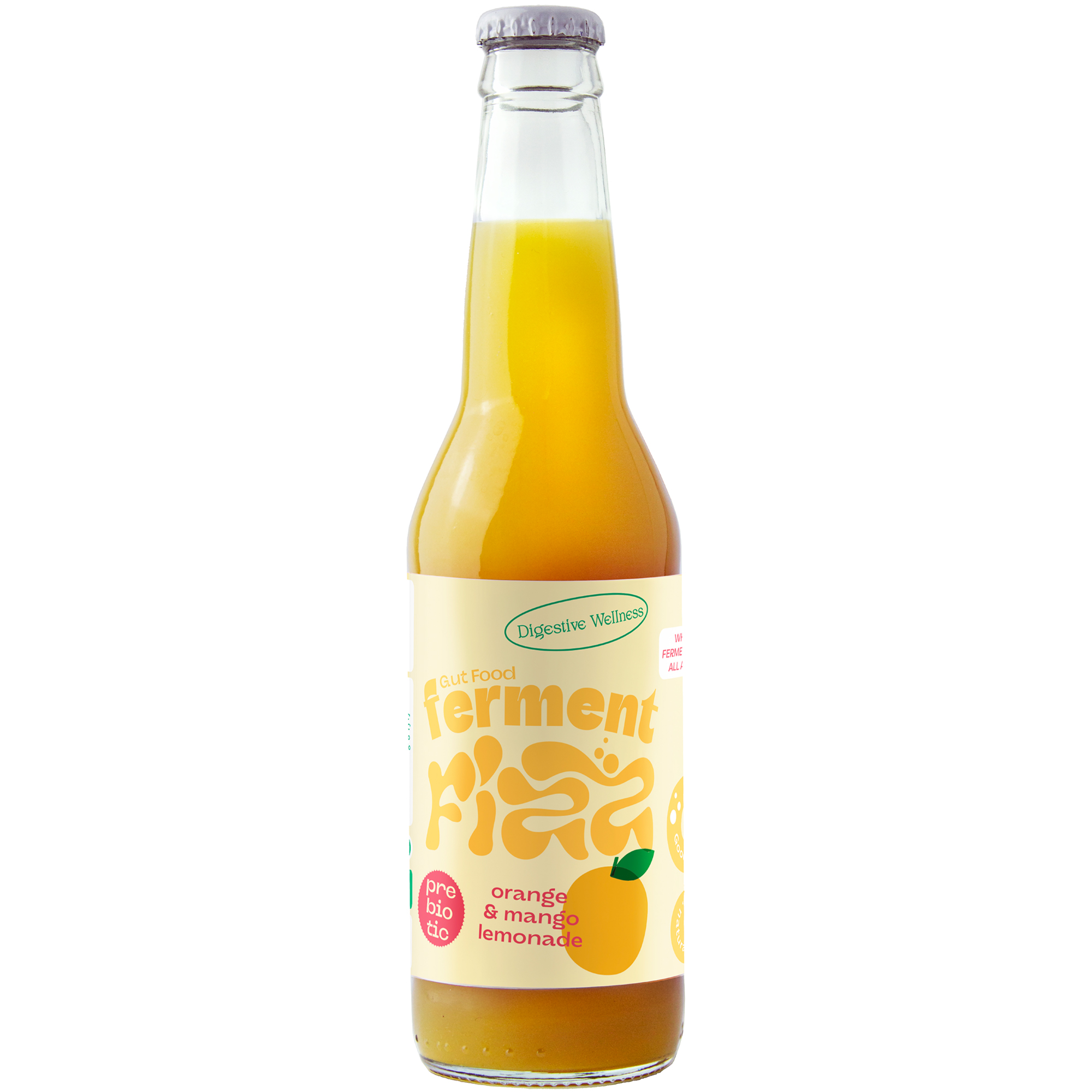 Ferment Fizz Orange & Mango 330 ml bottle (12x330ml)
