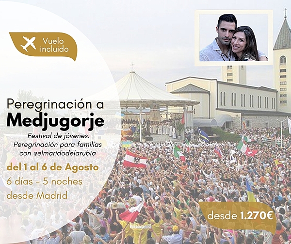 Medjugorje - Festival de jóvenes. Peregrinación para familias con @elmaridodelarubia Medjugorje - Festival de jóvenes. Peregrinación para familias con @elmaridodelarubia