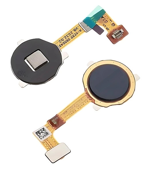 For Oppo A15 - Replacement Fingerprint Reader , Scanner Button - Black