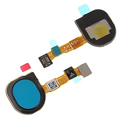 For Samsung Galaxy A01 A015 - Replacement Fingerprint Reader , Scanner Button - Blue