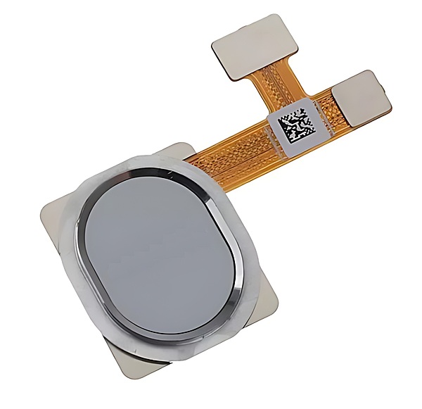 For Samsung A21 , A215 - Replacement Home Button , Fingerprint Reader Scanner - White