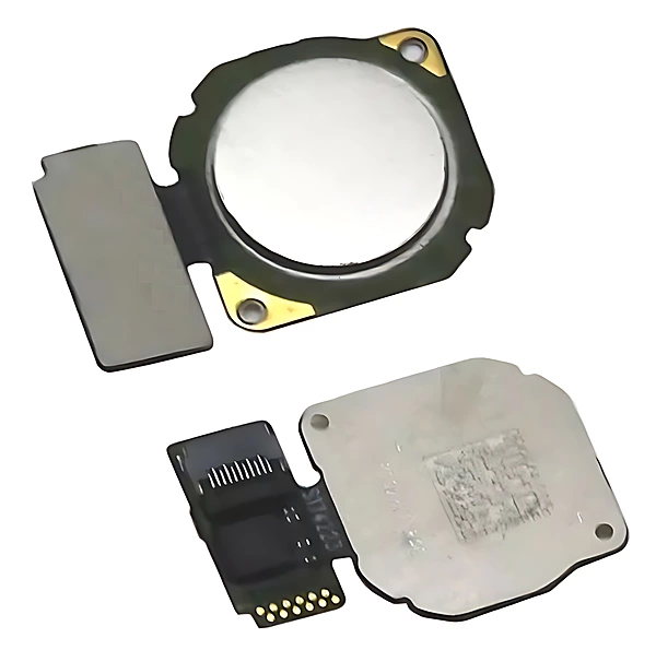 Huawei Y7 Prime 2018 - Replacement Fingerprint Scanner Button - Silver