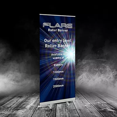 Flare Roller Banner