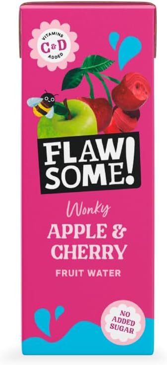 Flawsome Juice Carton - Apple and Cherry 200ml