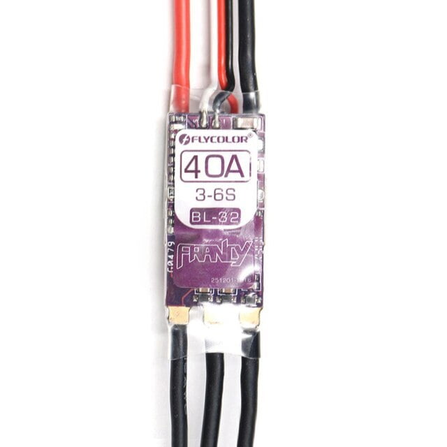 Flycolor ESC Speed Controller 40A Peak 3-6S