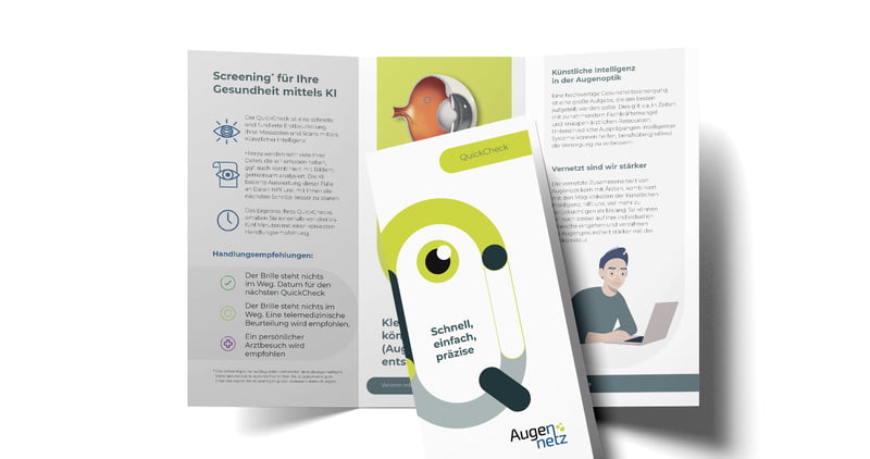 Kundenflyer QuickCheck - VE 50 Stück Kundenflyer QuickCheck - VE 50 Stück