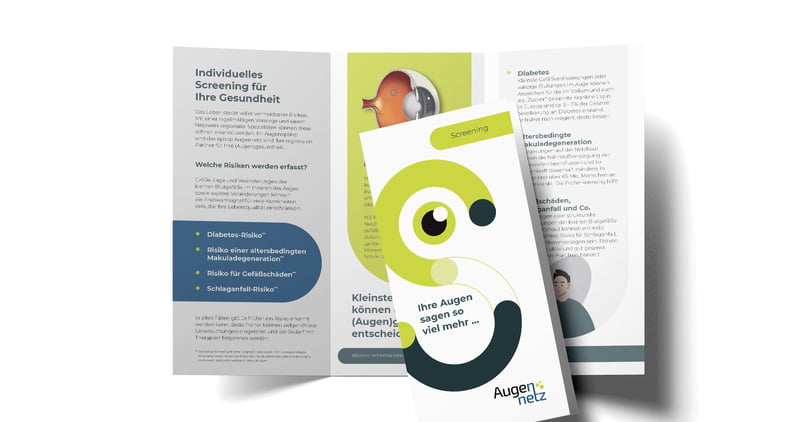 Kundenflyer „SCREENING“ – VE 50 Stück Kundenflyer „SCREENING“ – VE 50 Stück