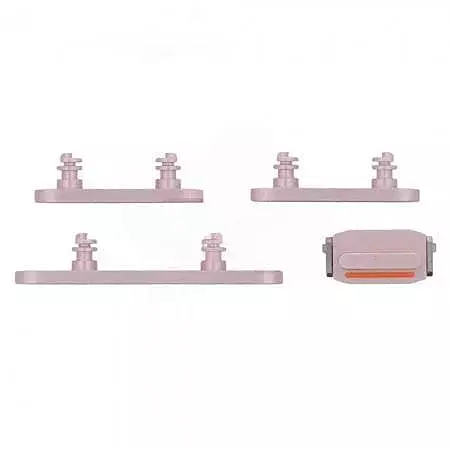 iPhone 15 Plus - Replacement Power Volume & Mute Buttons - Pink
